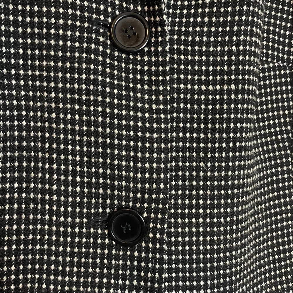 Spense Vintage Tweed Pattern Cropped Blazer Coat with Wide Sleeves Sz.L - Picture 4 of 11